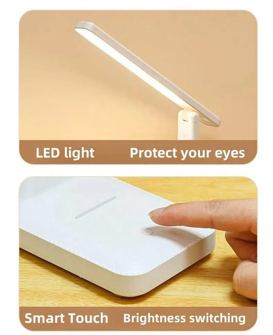 מנורת שולחן מודרנית מתקפלת – ניטור חכם לבית